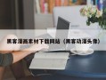 句容黑客漫画素材下载网站（黑客动漫头像）